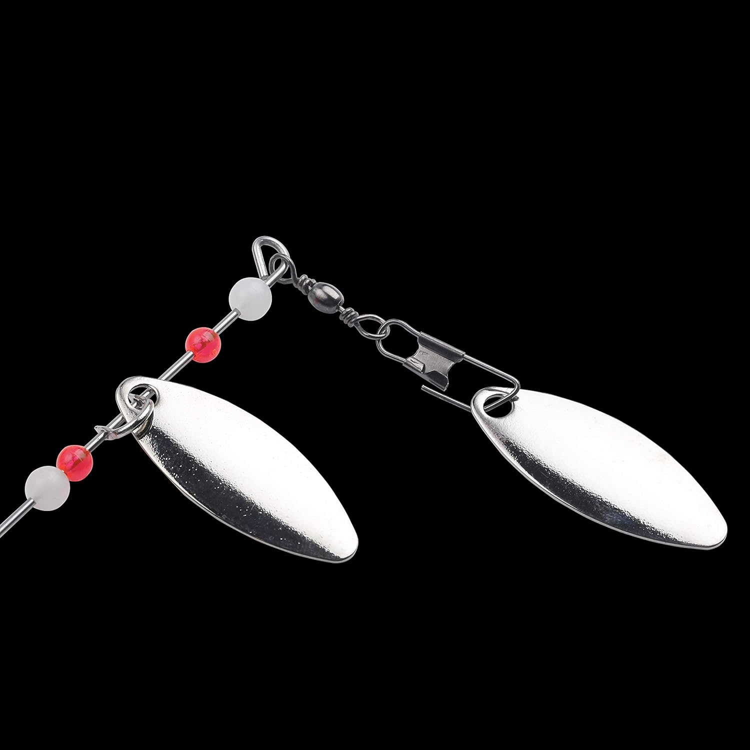 6 Pcs Fishing Lures Spinner Baits for Bass Fishing,Trout Salmon Hard Metal Spinnerbaits - Image 7