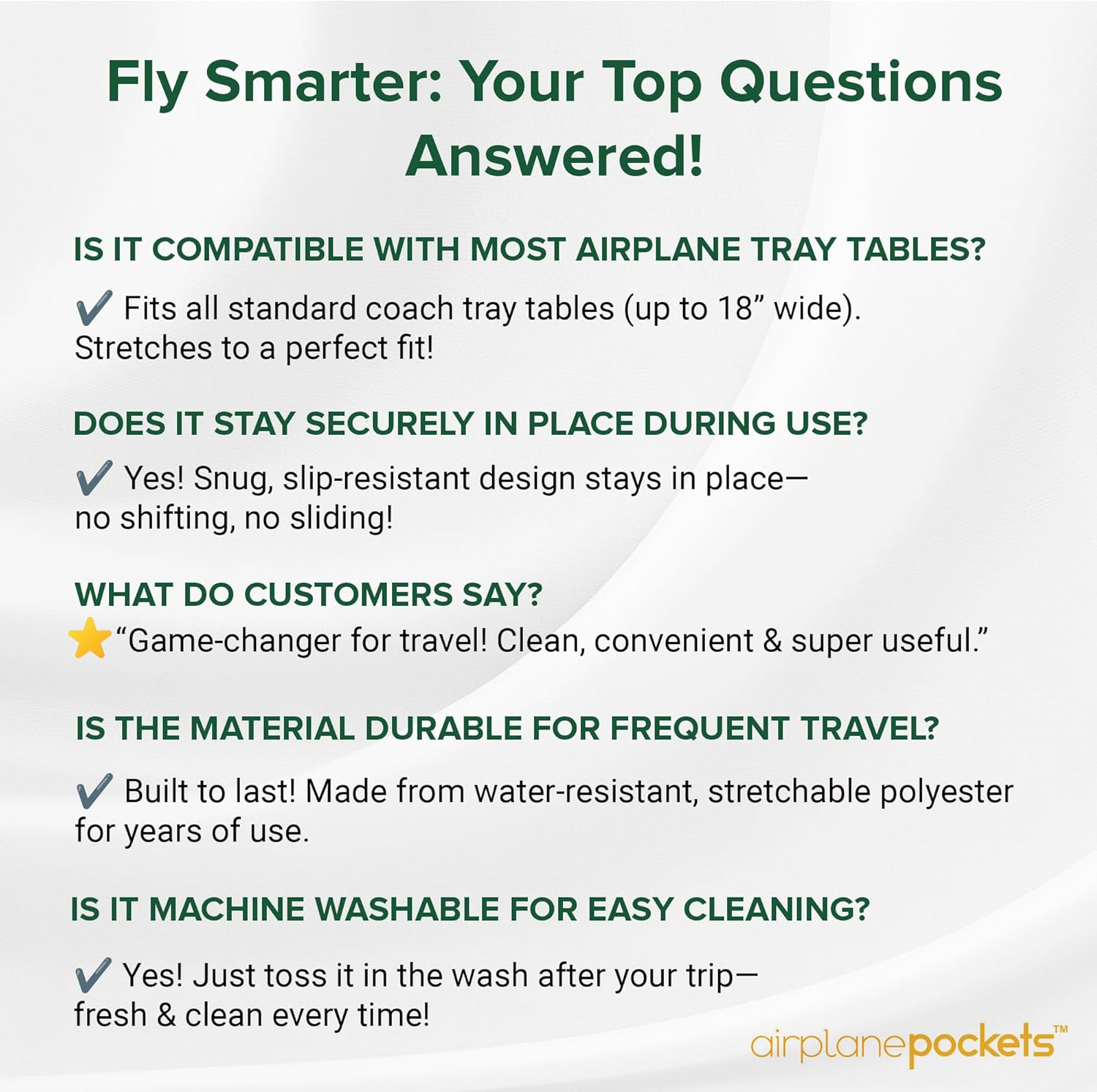 Airplane Accessories - Plane Travel Essentials - Travel Organizer - Seat Storage Organizer - Air Travel Essentials - Seat Back Organizer - International Travel Must Haves - Image 4