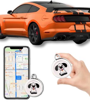 GPS Tracker for Vehicles Portable Car GPS Tracker Miniature GPS Device Full Coverage Accurate Vehicle Location Elderly Children Pets No SIM No Subscription