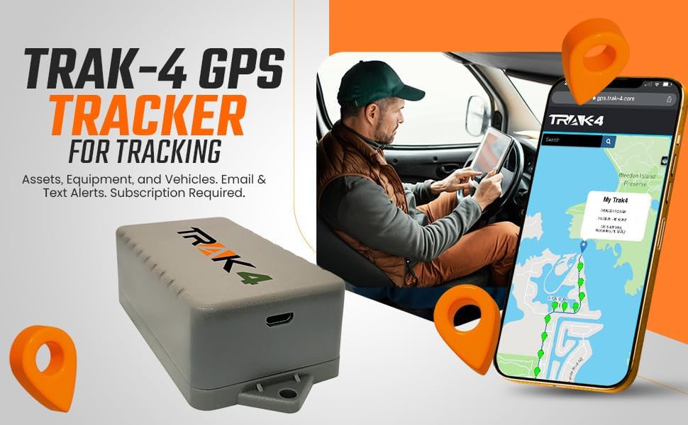 Trak-4 GPS Tracker for Vehicles, Assets, Equipment. Long Battery Life, Waterproof, Global Tracking. Low-Cost Subscription Required. - Image 5